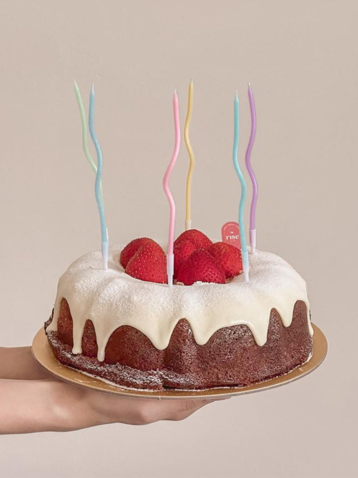 Strawberry Cheesecake Teacake