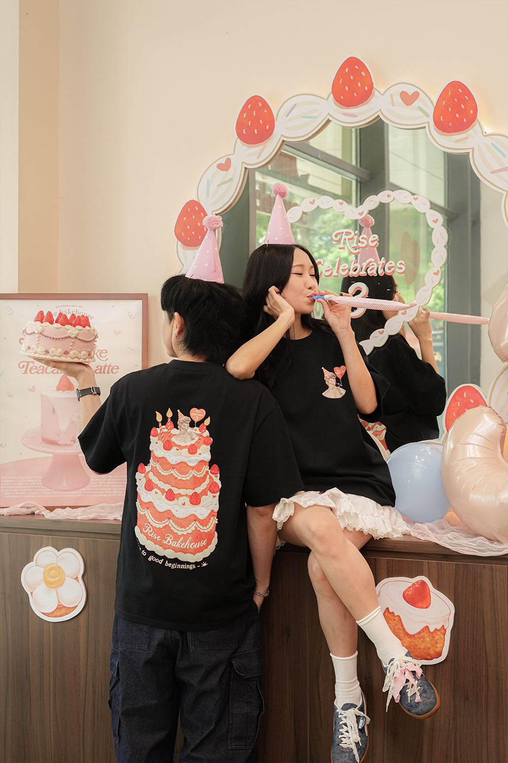 Rise Celebrates 3! T-shirt