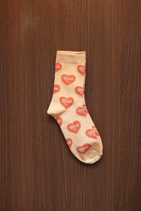 Rising Hearts Socks