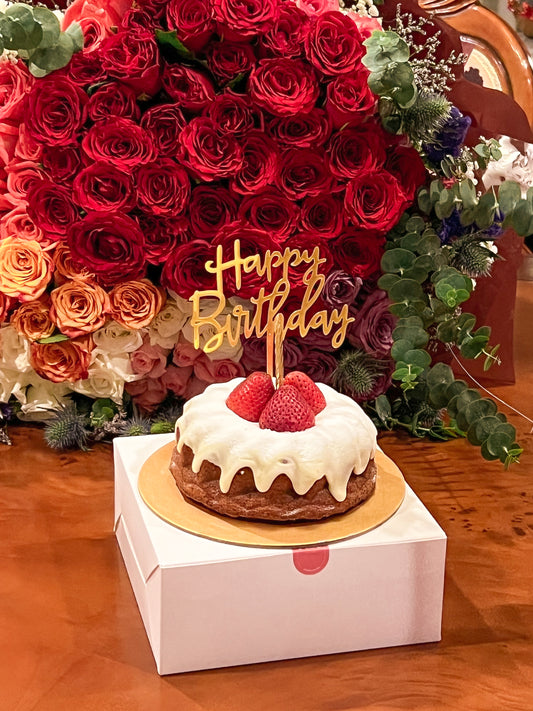 Strawberry Cheesecake Teacake