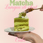 🌸 Matcha Langue De Chat Cake 🌸