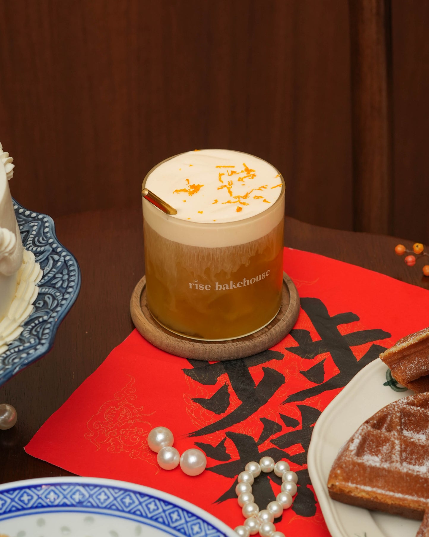 Orange Chrysanthemum Creme Tea