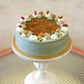 Pistachio Honeycomb Cake