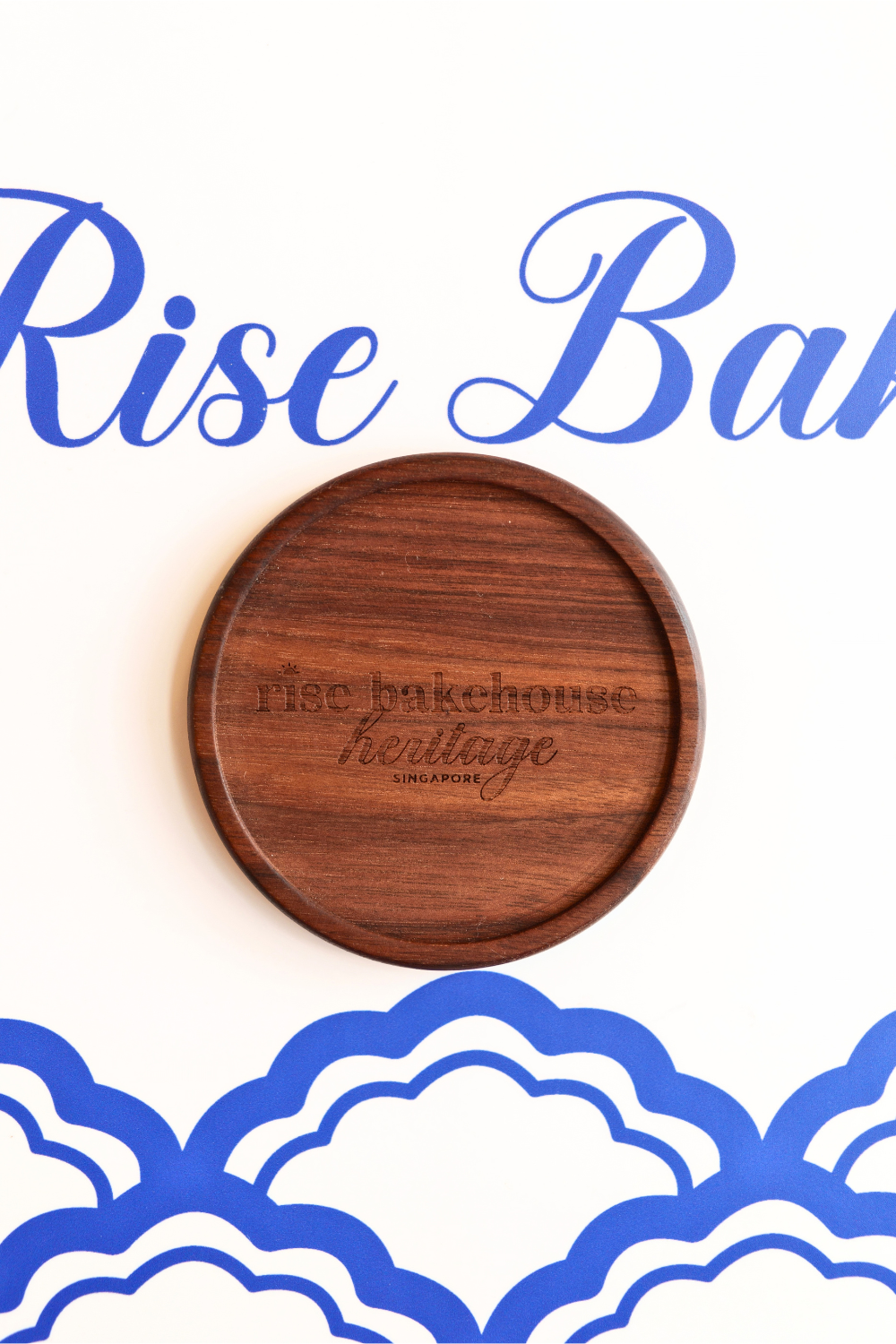 Rise Bakehouse Heritage Wood Coaster