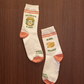 Singapore Socks (Kaya Toast)