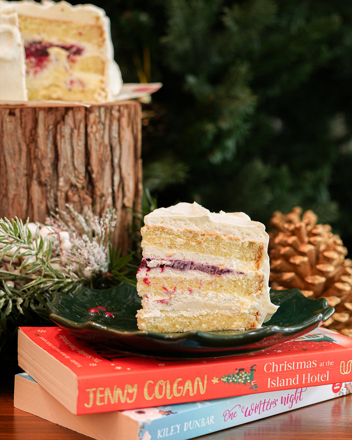 White Forest Cake 🎄❄️